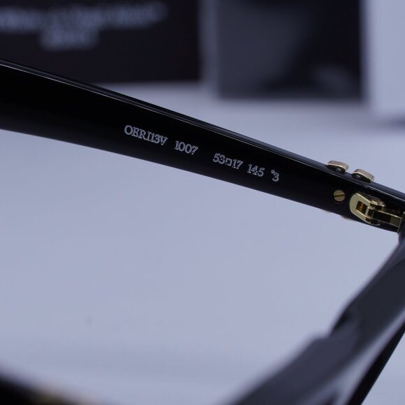 Off-White OERI13V JASPER 1007 Geometric Sunglasses – Black\\ Grey main image 4